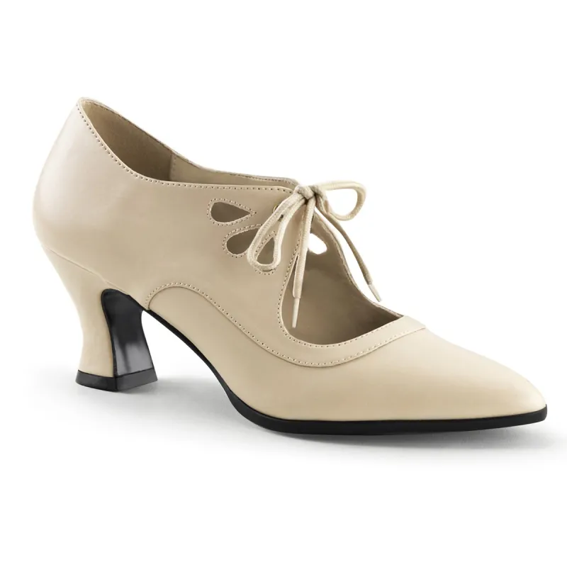 Funtasma Victorian-03-Cream-Size 10-Clearance sold by Shoe Freaks