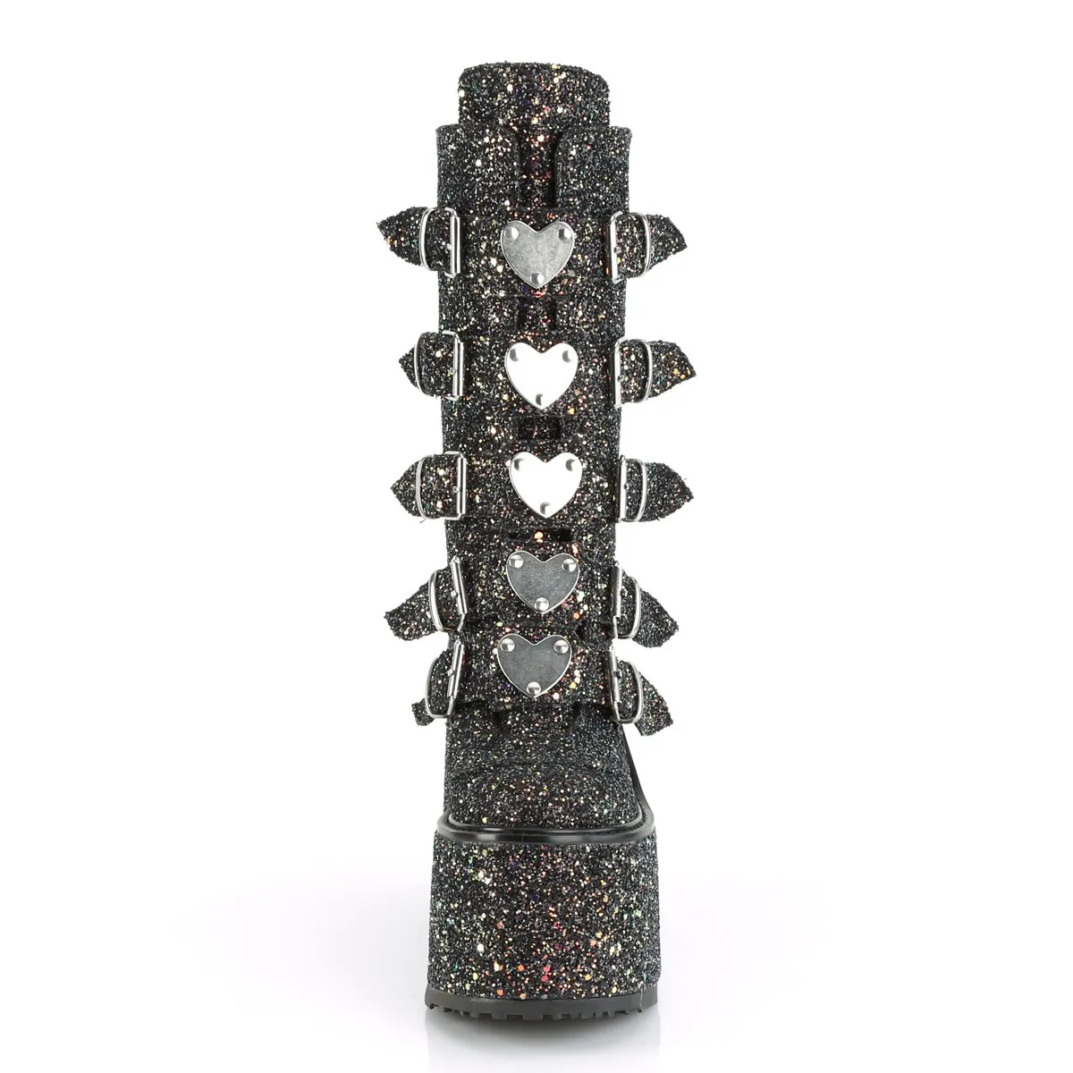 Demonia Swing-230G-Black Multi Glitter-Size 7-Clearance sold by Shoe Freaks product image thumbnail 2