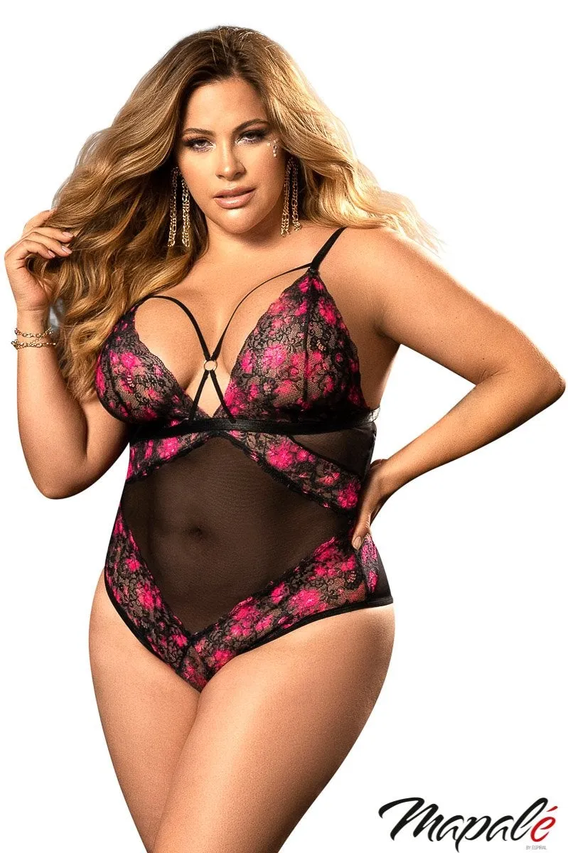 Floral Teddy sold by Shoe Freaks