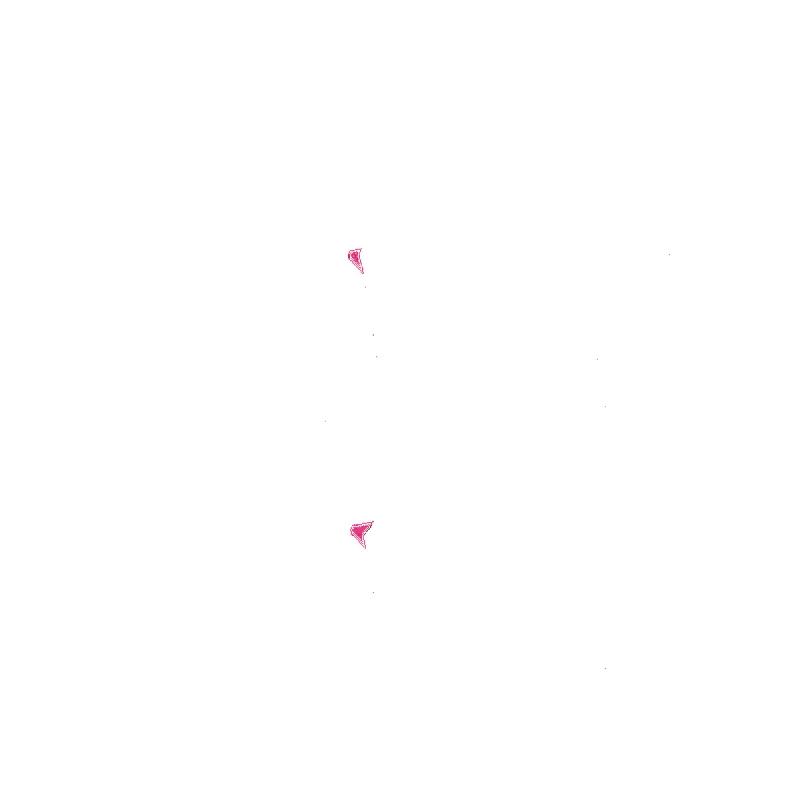 Petites: Two-Pair of Small Neon Pink (backlight reactive) Star Nipple Pasties sold by Shoe Freaks