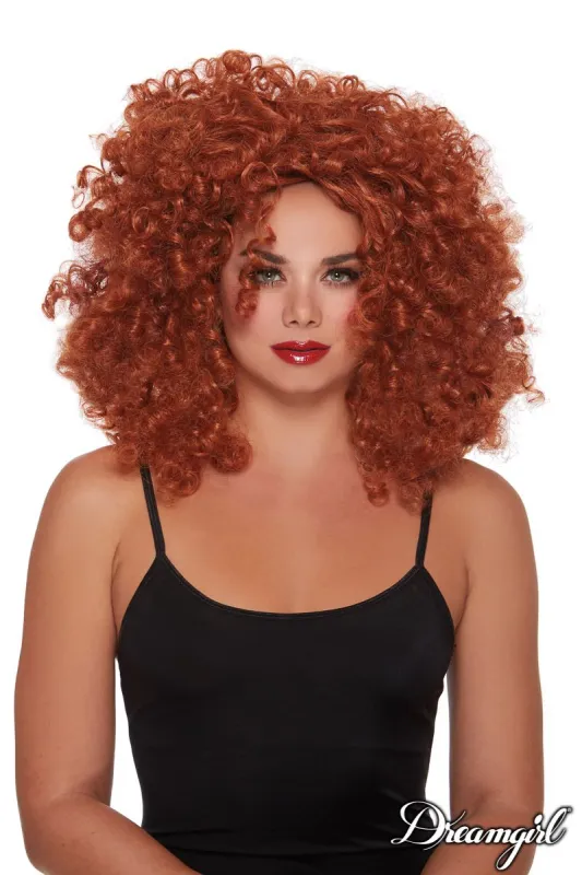 Natural Big Volume Curly Wig sold by Shoe Freaks