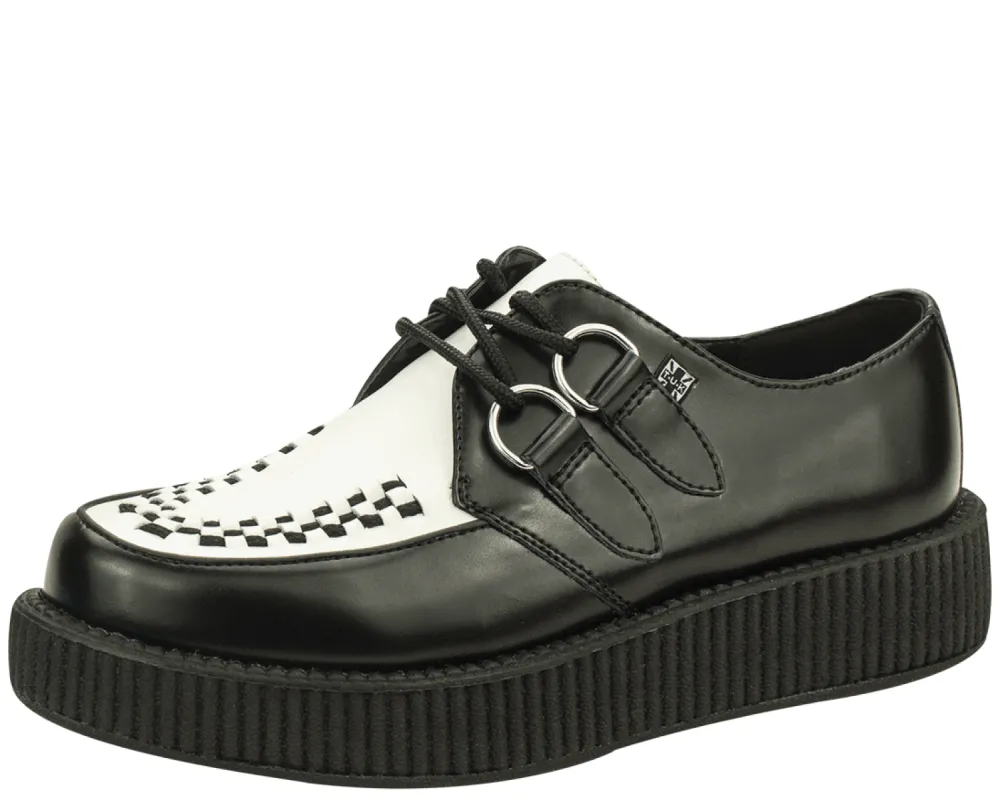 TUK-V6807 Tuxedo Low Sole Creepers sold by Shoe Freaks