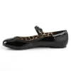 Pleaser Pink Label Anna-02 Flat sold by Shoe Freaks