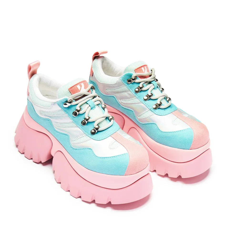 Infinity Zone Chunky Trainers - Pink sold by Shoe Freaks product image thumbnail 2