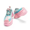 Infinity Zone Chunky Trainers - Pink sold by Shoe Freaks