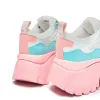 Infinity Zone Chunky Trainers - Pink sold by Shoe Freaks