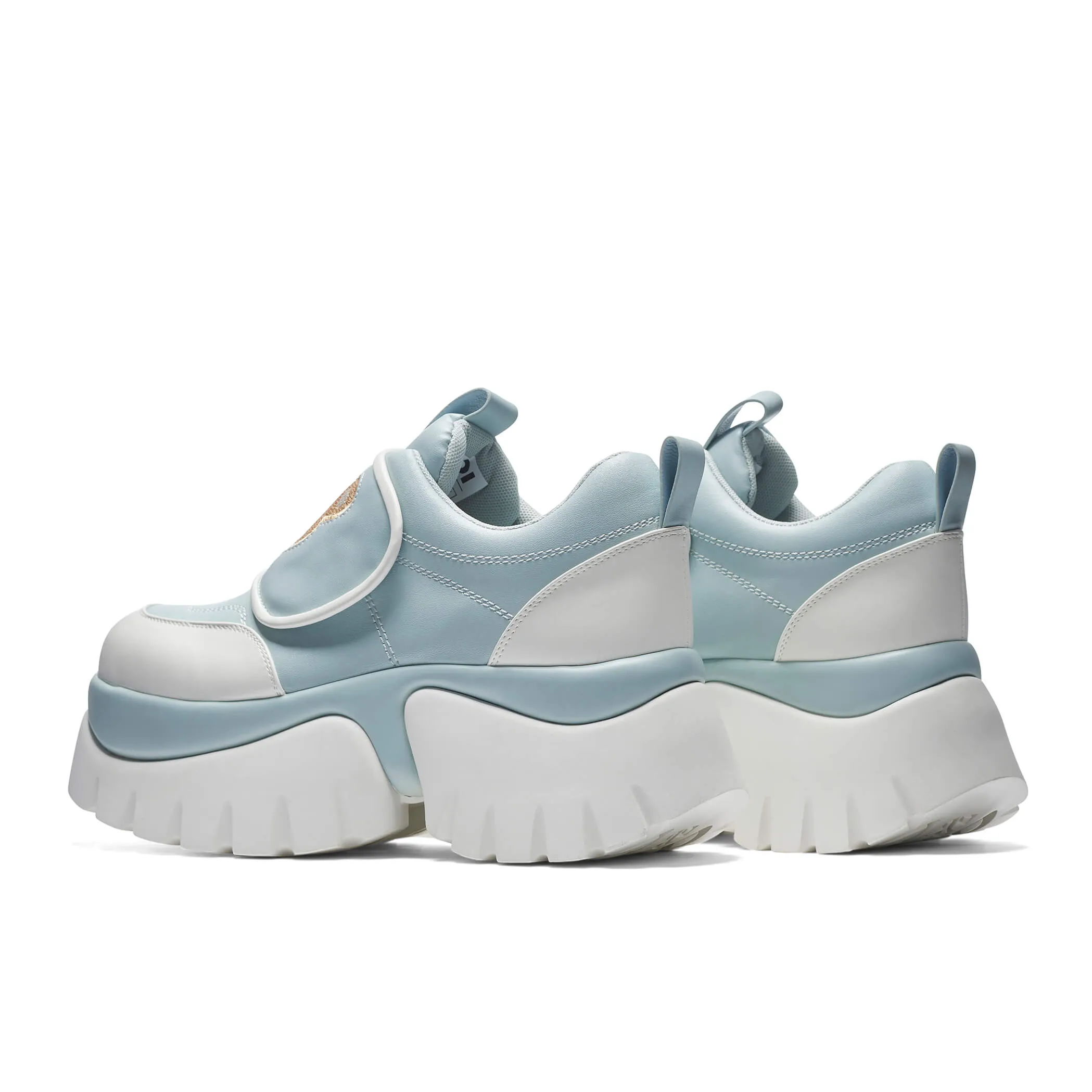 Teddy Sura Blue Vilun Platform Trainers-Size 5-Clearance sold by Shoe Freaks product image thumbnail 3
