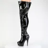 Pleaser Delight-3000WCF-Black-Size 9-Clearance sold by Shoe Freaks