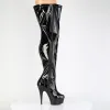 Pleaser Delight-3000WCF-Black-Size 9-Clearance sold by Shoe Freaks