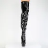 Pleaser Delight-3000WCF-Black-Size 9-Clearance sold by Shoe Freaks