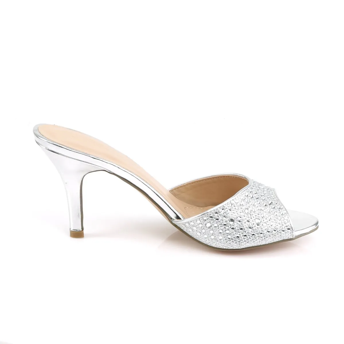 Fabulicious Lucy-01-Silver-Size 7-Clearance sold by Shoe Freaks product image thumbnail 5