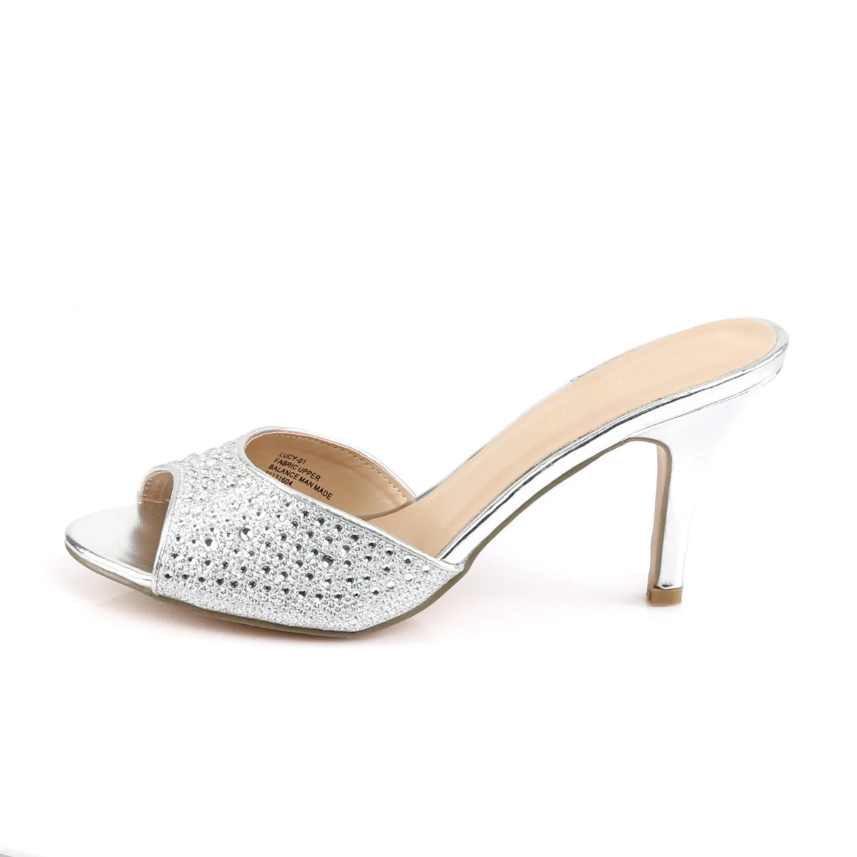 Fabulicious Lucy-01-Silver-Size 7-Clearance sold by Shoe Freaks product image thumbnail 3