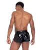 Mens Pride Mesh Vinyl Runner Shorts sold by Shoe Freaks