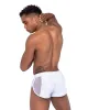 Mens Pride Mesh Vinyl Runner Shorts sold by Shoe Freaks