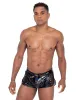 Mens Pride Mesh Vinyl Runner Shorts sold by Shoe Freaks