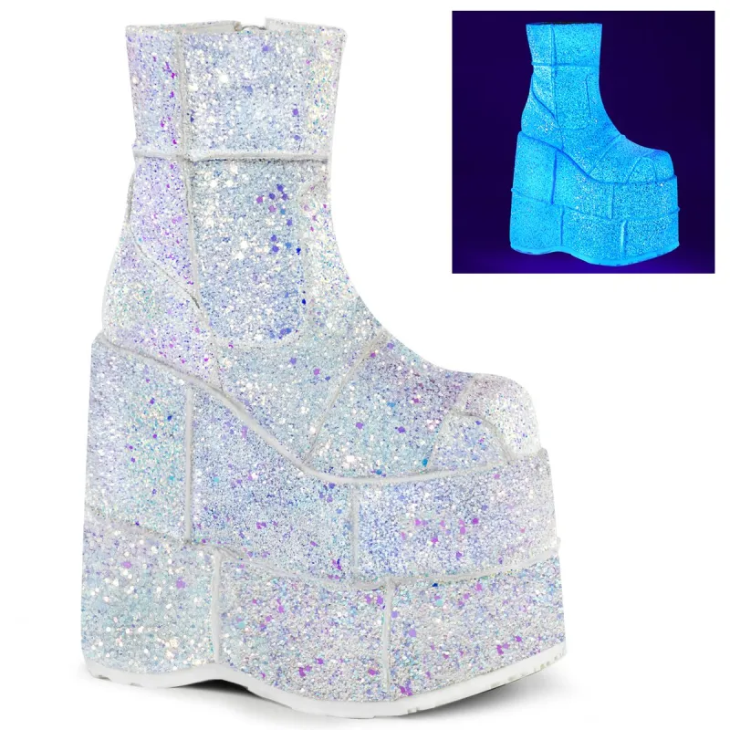 Demonia Stack-201G sold by Shoe Freaks