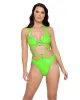 Vinyl Criss-Cross Romper sold by Shoe Freaks