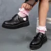 Pothos Pink Heart Wave Platform Shoes sold by Shoe Freaks