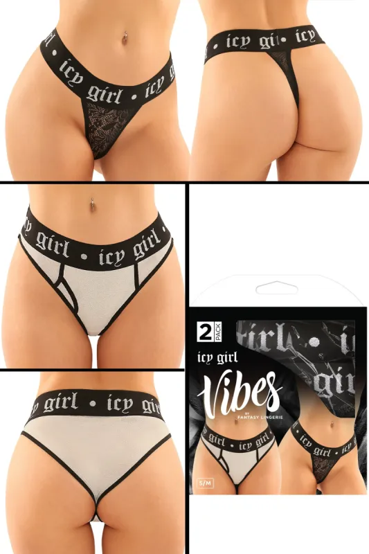 "Icy Girl" Panty Pack sold by Shoe Freaks