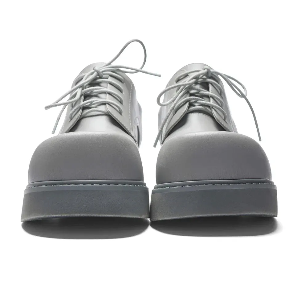 400% Oversized Derby Shoes - Grey sold by Shoe Freaks product image thumbnail 3