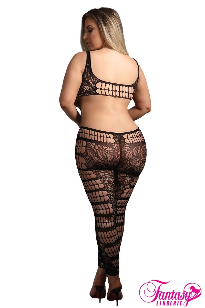 Cutout Middle Bodystocking sold by Shoe Freaks product image thumbnail 4