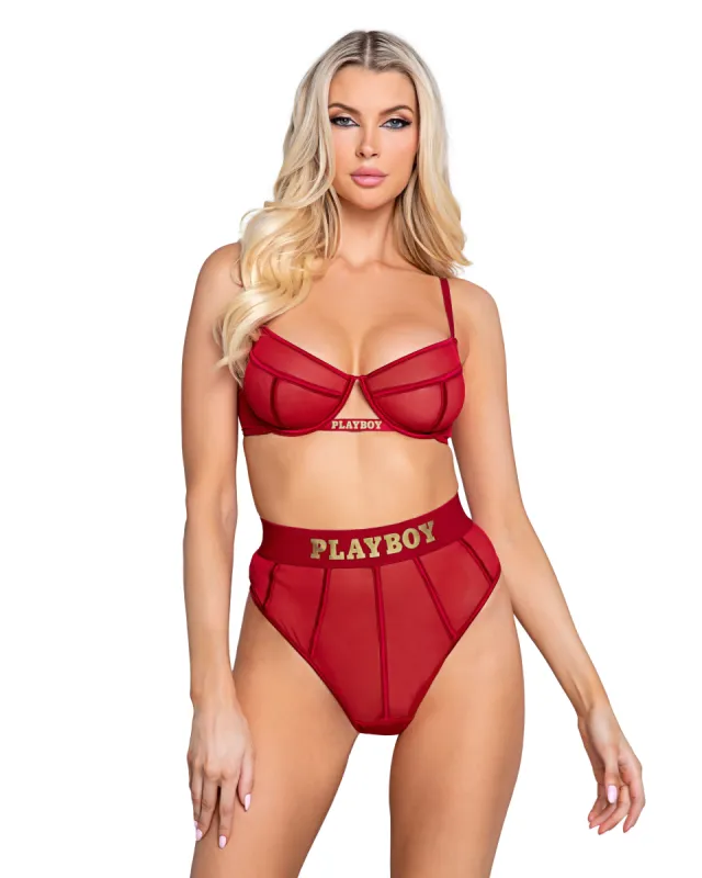 Playboy Cage 2-Piece Set sold by Shoe Freaks