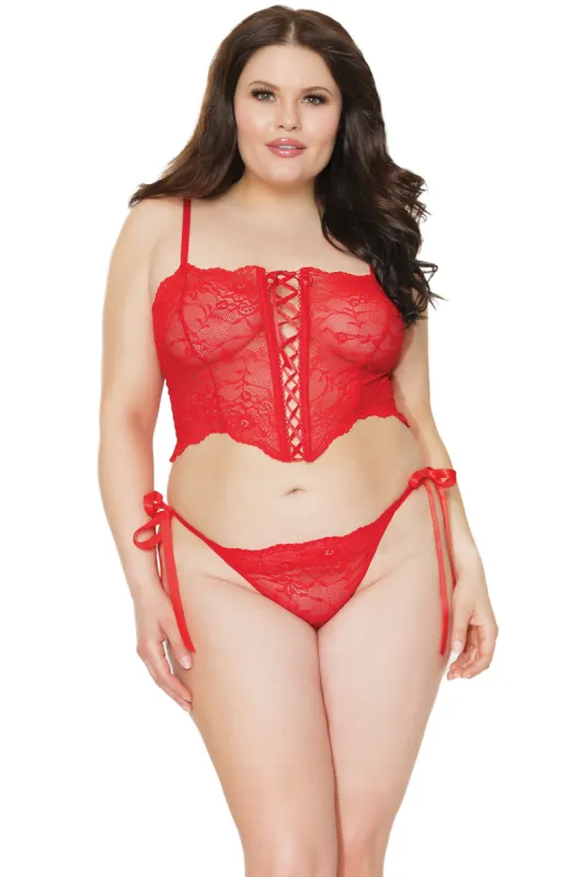 Scallop Lace Cami Top & Panty sold by Shoe Freaks