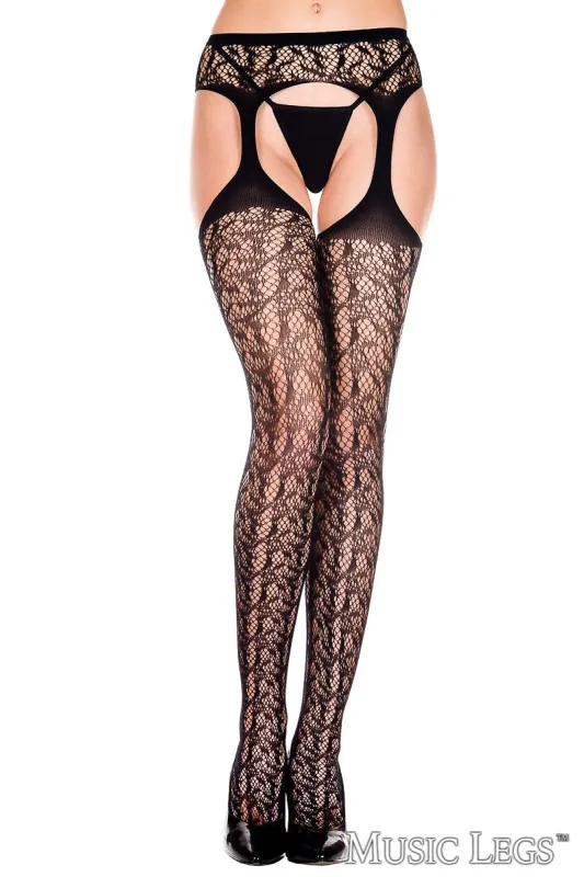 Lace Suspender Pantyhose sold by Shoe Freaks