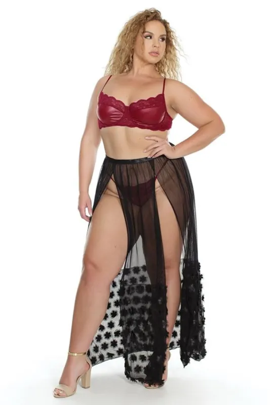 Boudoir Maxi Skirt sold by Shoe Freaks