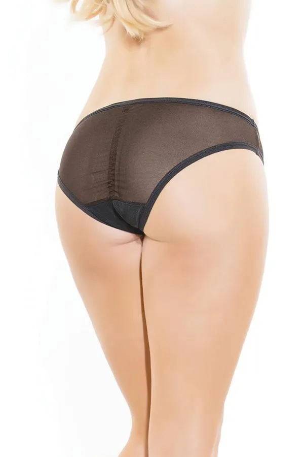 Mesh Crotchless Panty sold by Shoe Freaks product image thumbnail 2