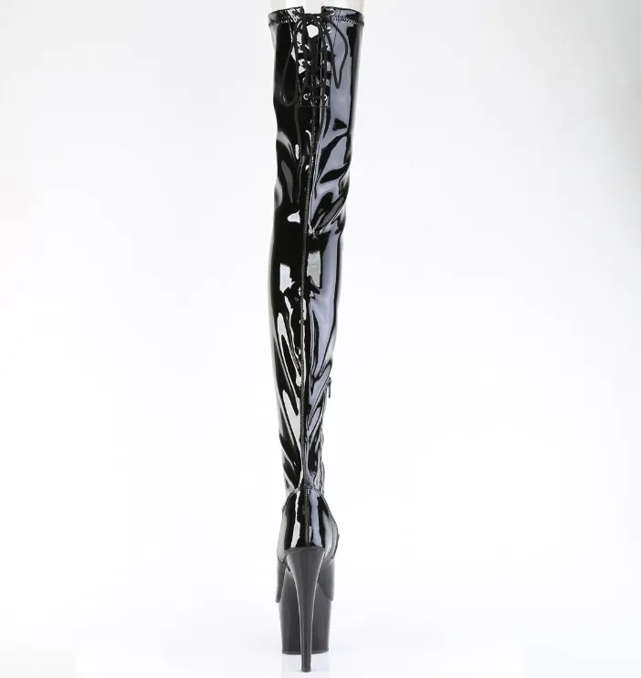 Pleaser Adore-4011-Black-Size 7-Clearance sold by Shoe Freaks product image thumbnail 4