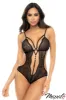Fringe Lace Teddy sold by Shoe Freaks