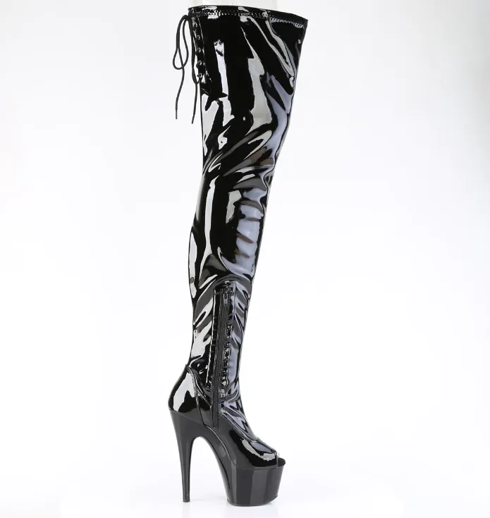 Pleaser Adore-4011-Black-Size 7-Clearance sold by Shoe Freaks product image thumbnail 5