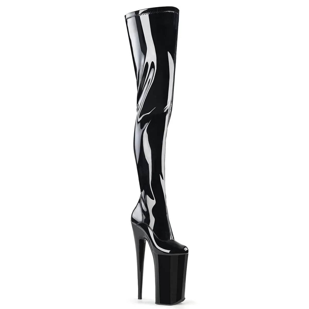 Pleaser Beyond-4000-Black-Size 5-Clearance sold by Shoe Freaks