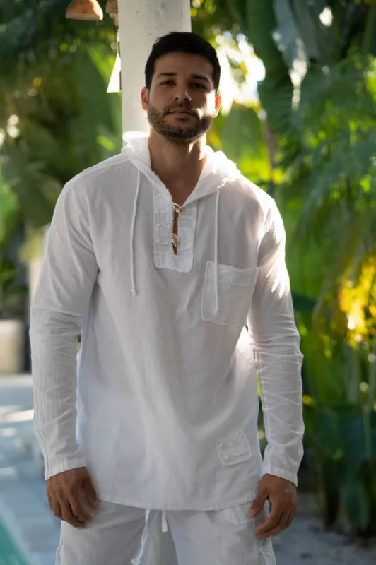 Cannon Coconut Pullover Top sold by Blanco by Nature