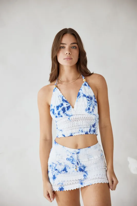 Cosmo Crop Top sold by Blanco by Nature