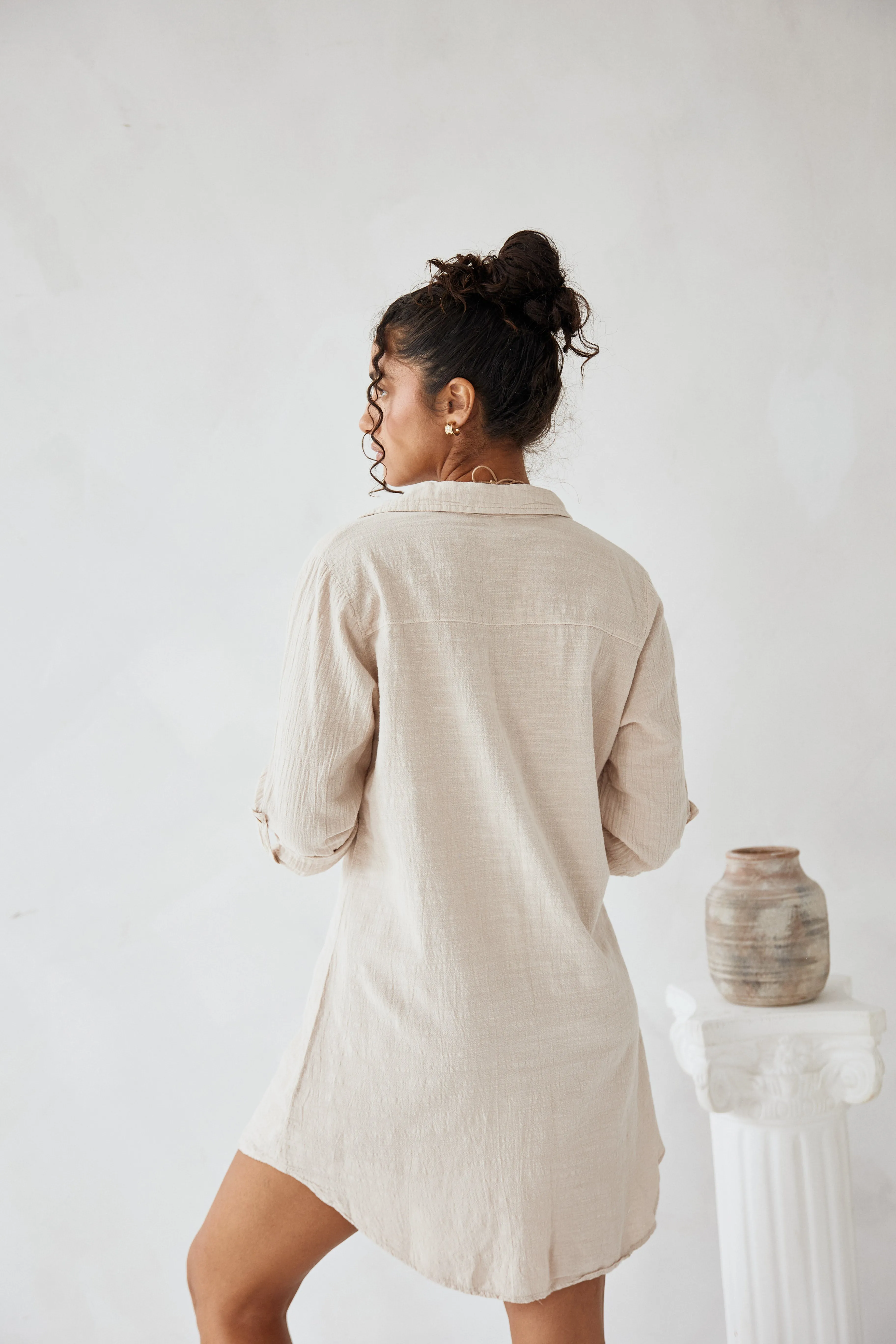 Cabana Shirt Dress sold by Blanco by Nature product image thumbnail 3