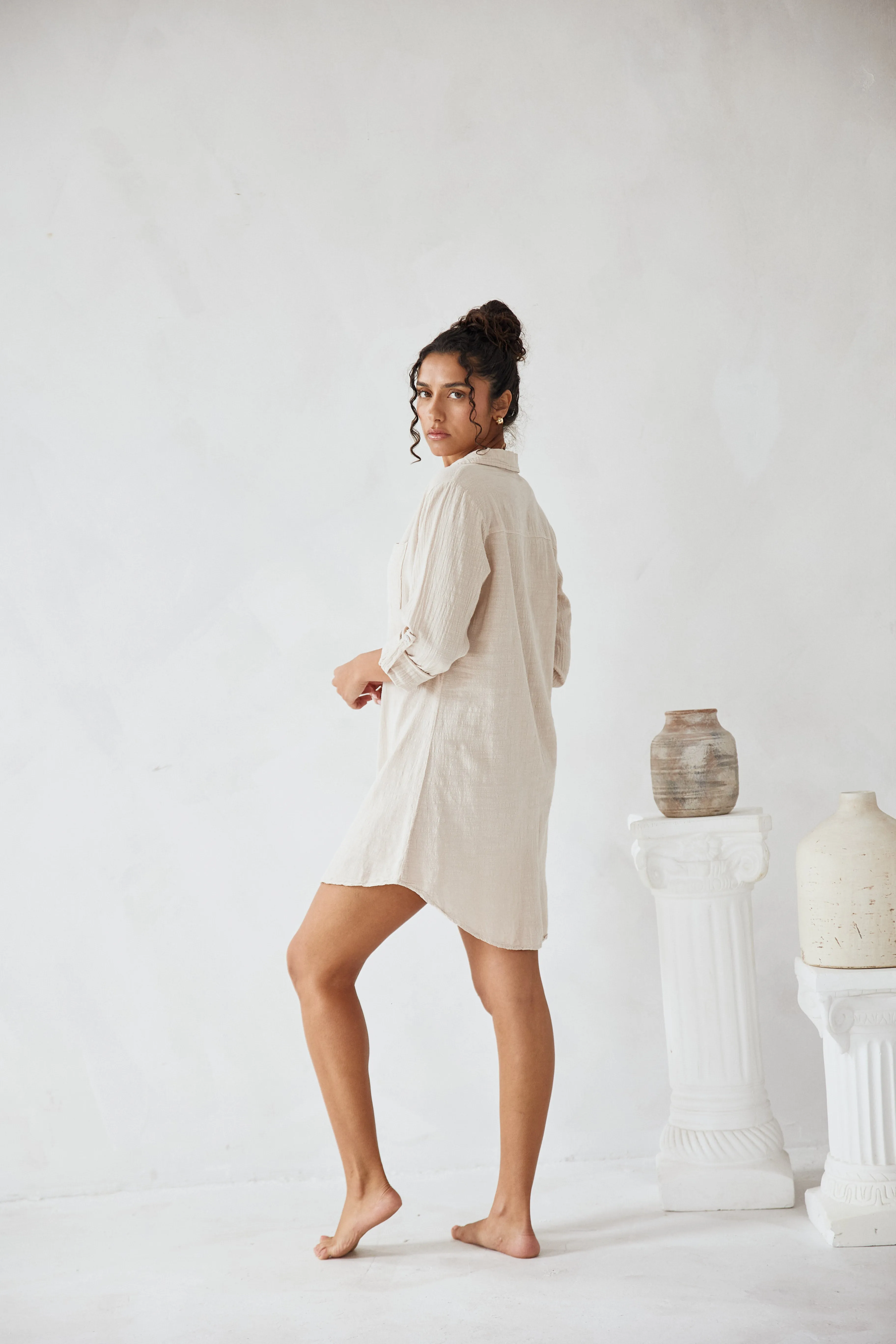 Cabana Shirt Dress sold by Blanco by Nature product image thumbnail 5