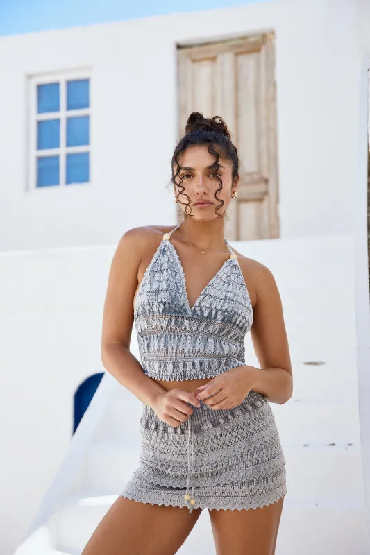 Cosmo Crop Top sold by Blanco by Nature