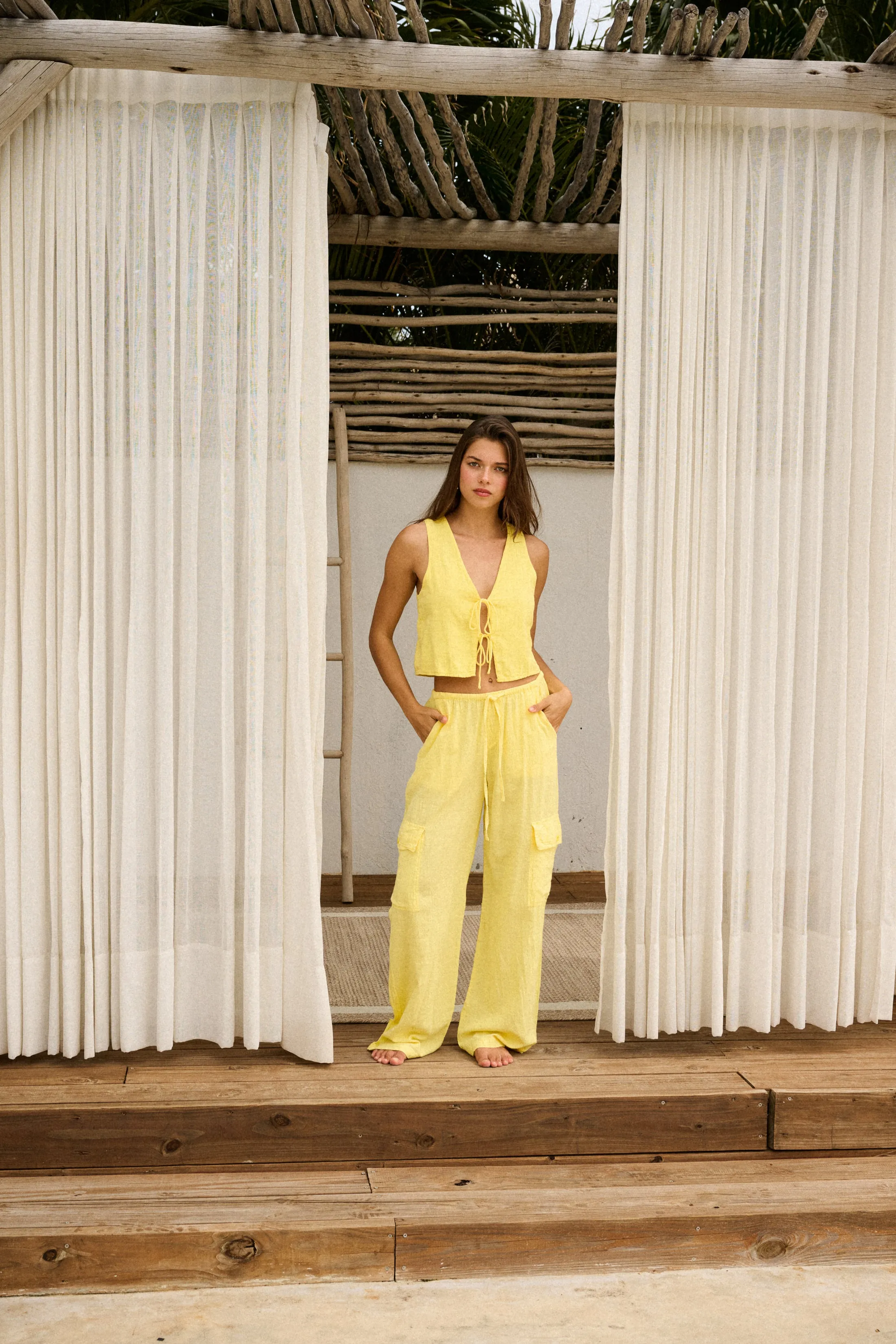 Amara Vest sold by Blanco by Nature