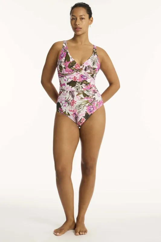 Isla Cross Front One Piece sold by Sea Level Australia