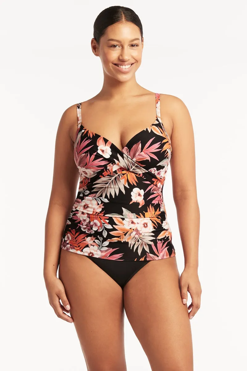 Escape Twist Front DD/E Tankini sold by Sea Level Australia