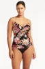Escape Twist Front DD/E Tankini sold by Sea Level Australia