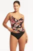 Escape Twist Front DD/E Tankini sold by Sea Level Australia