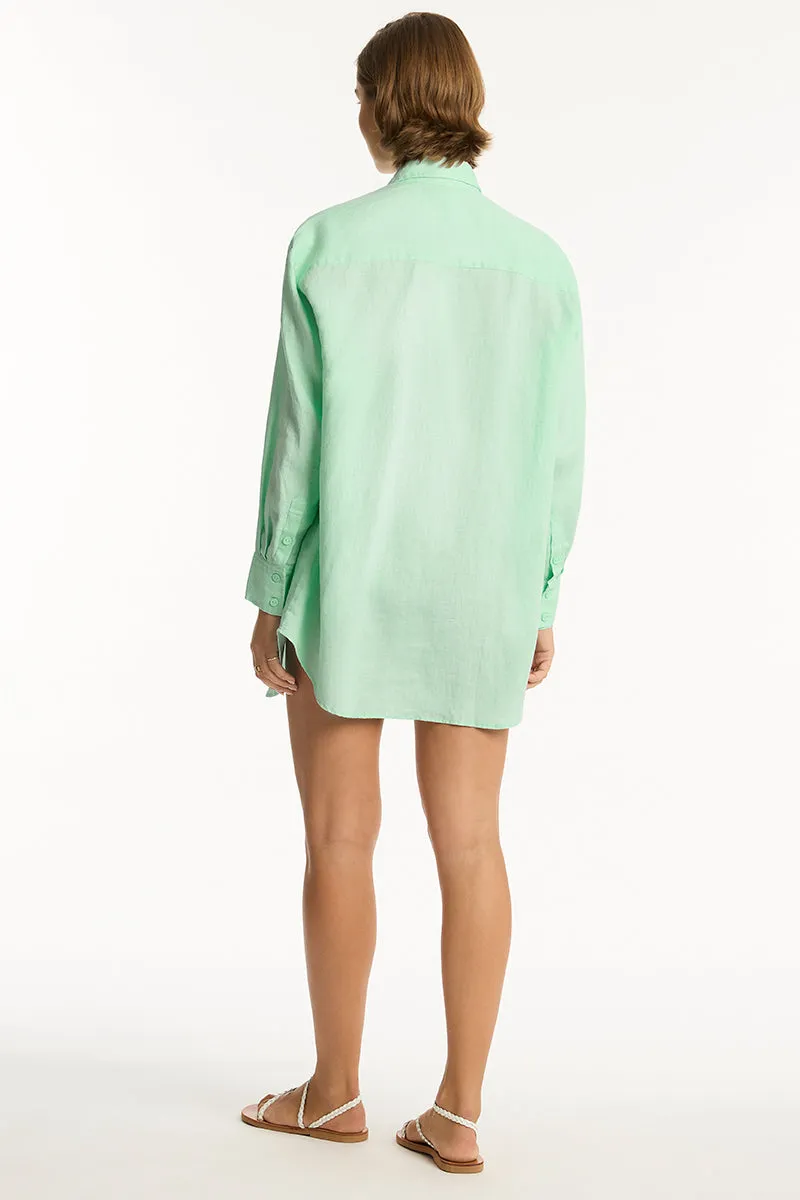 Resort Linen Cover Up sold by Sea Level Australia product image thumbnail 4