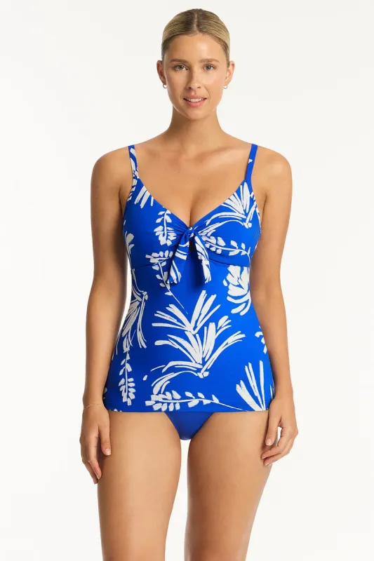 Tradewind Tie Front DD/E Tankini sold by Sea Level Australia
