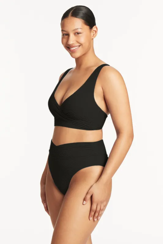 Honeycomb Wrap High Waist Pant sold by Sea Level Australia