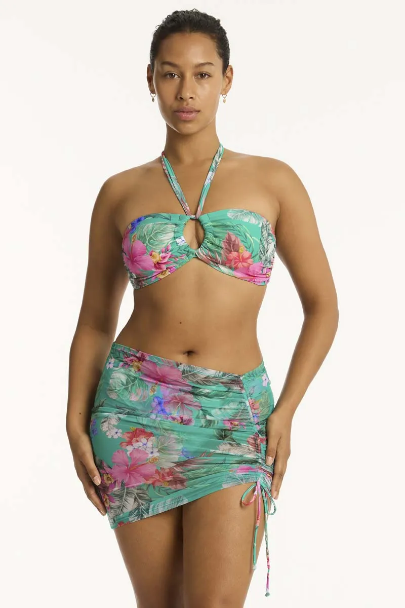 Pacifico Drawstring Mini Mesh Skirt sold by Sea Level Australia product image thumbnail 4