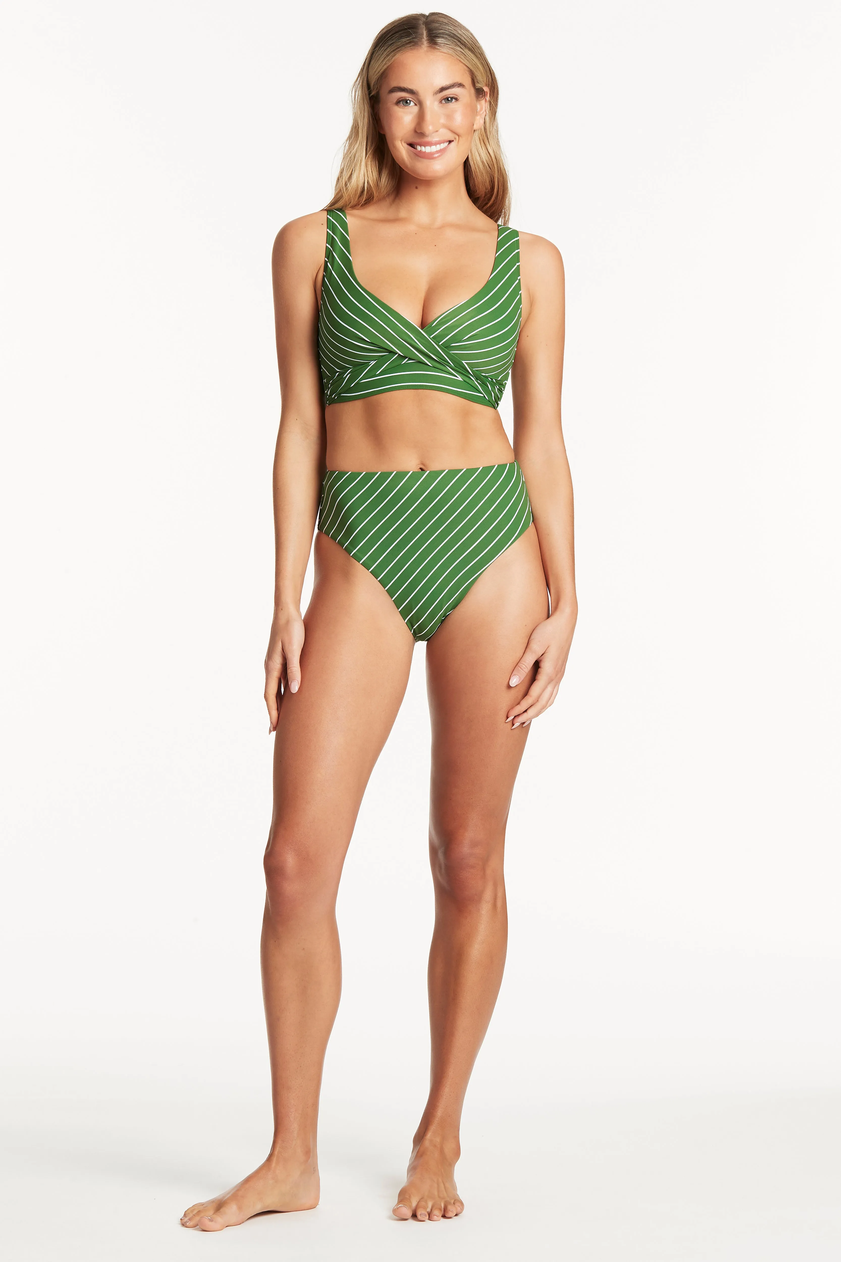 Shoreline Cross Front Multifit Bra sold by Sea Level Australia product image thumbnail 5