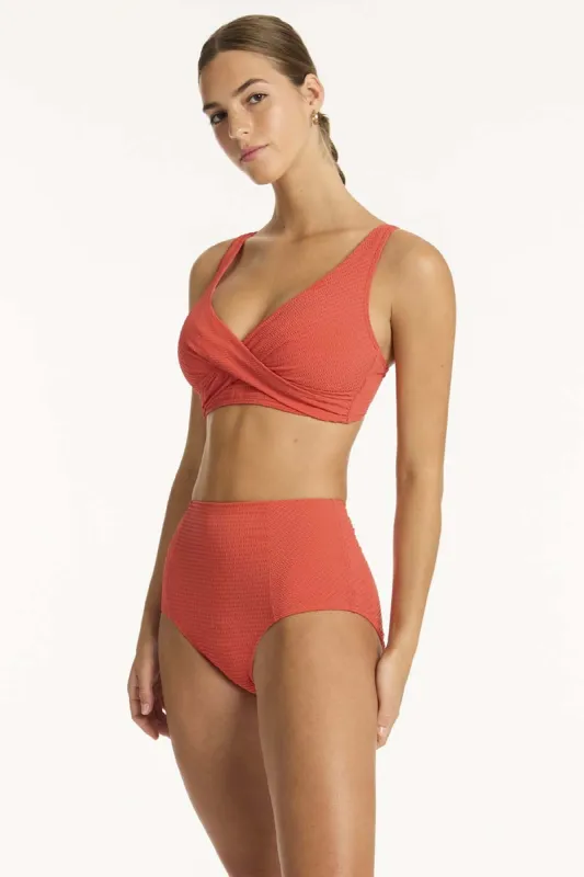 Messina Panelled High Waist Pant sold by Sea Level Australia